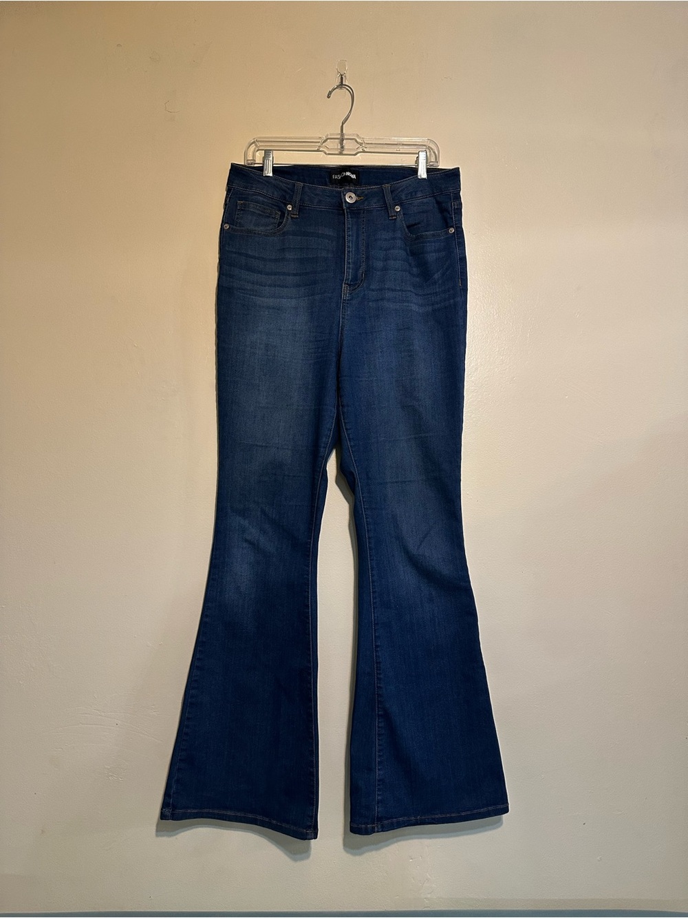 Dark Wash Flair Jeans - Picture 4 of 7